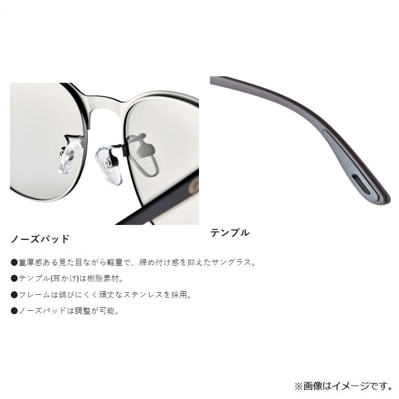 がまかつ GM1795 偏光サングラス スモークの画像