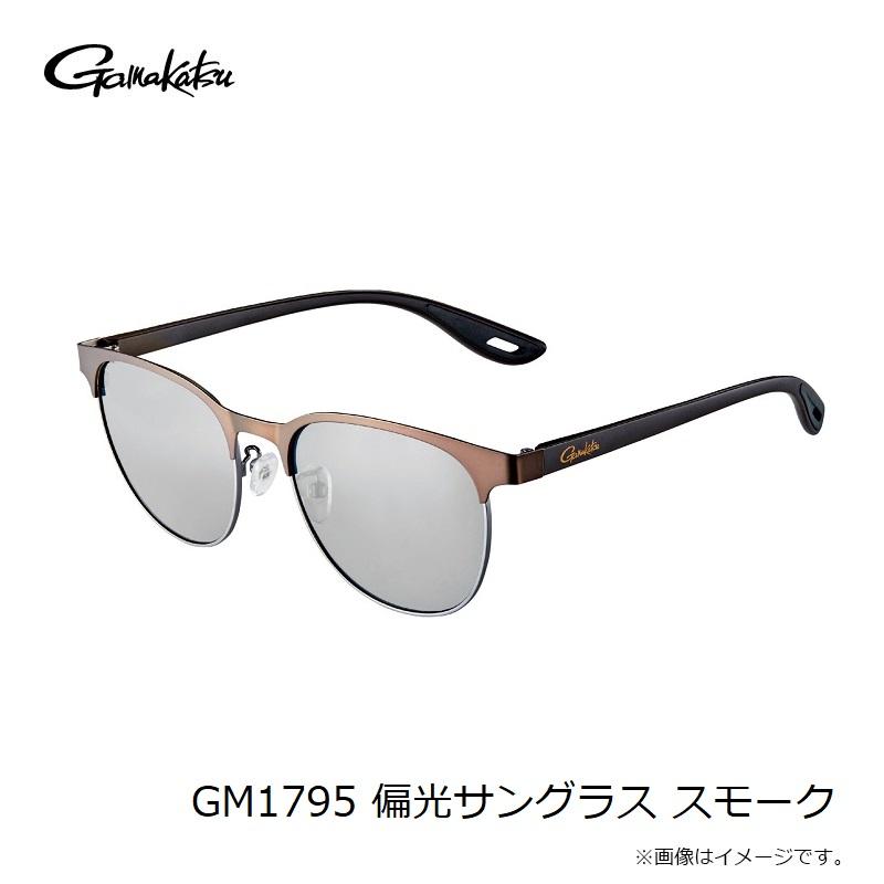 がまかつ GM1795 偏光サングラス スモークの画像