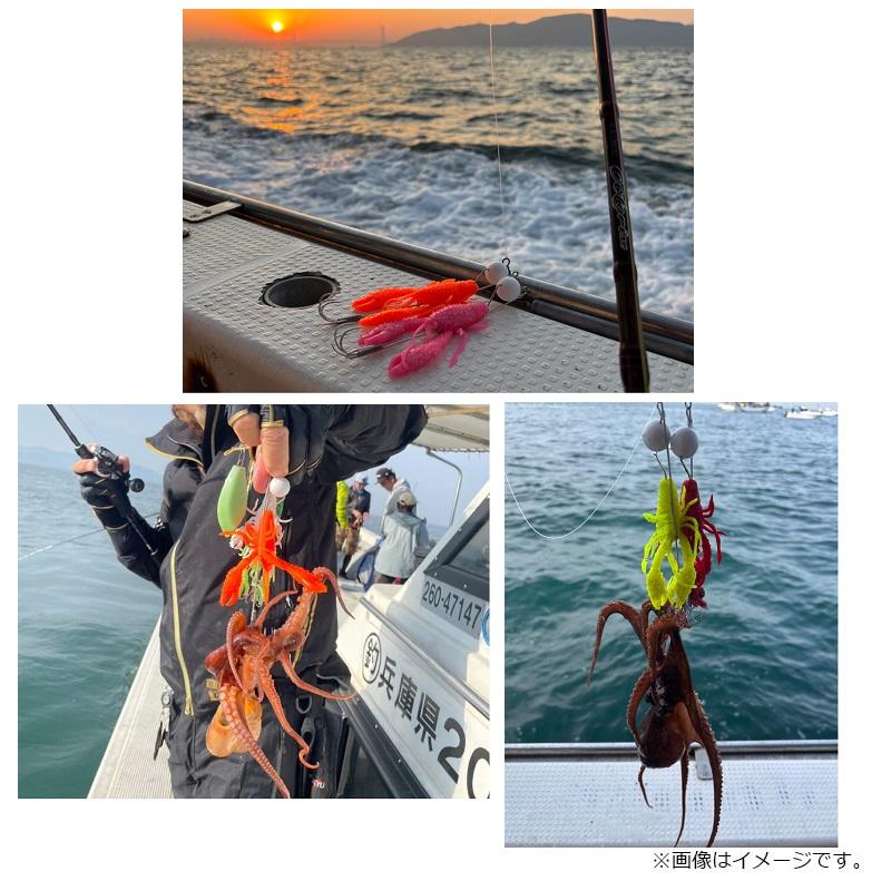 おみさん専用 Gamakatsu（がまかつ） 19-417 オクトライズ ウキウキクロー #8 レッド