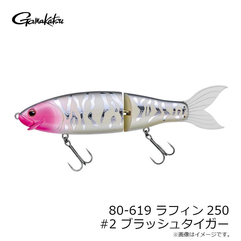 Gamakatsu（がまかつ） 80-619 ラフィン250 #2 ブラッシュタイガー