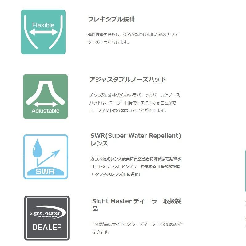 ティムコ サイトマスター ラクリマブラック イーズグリーン(SWR