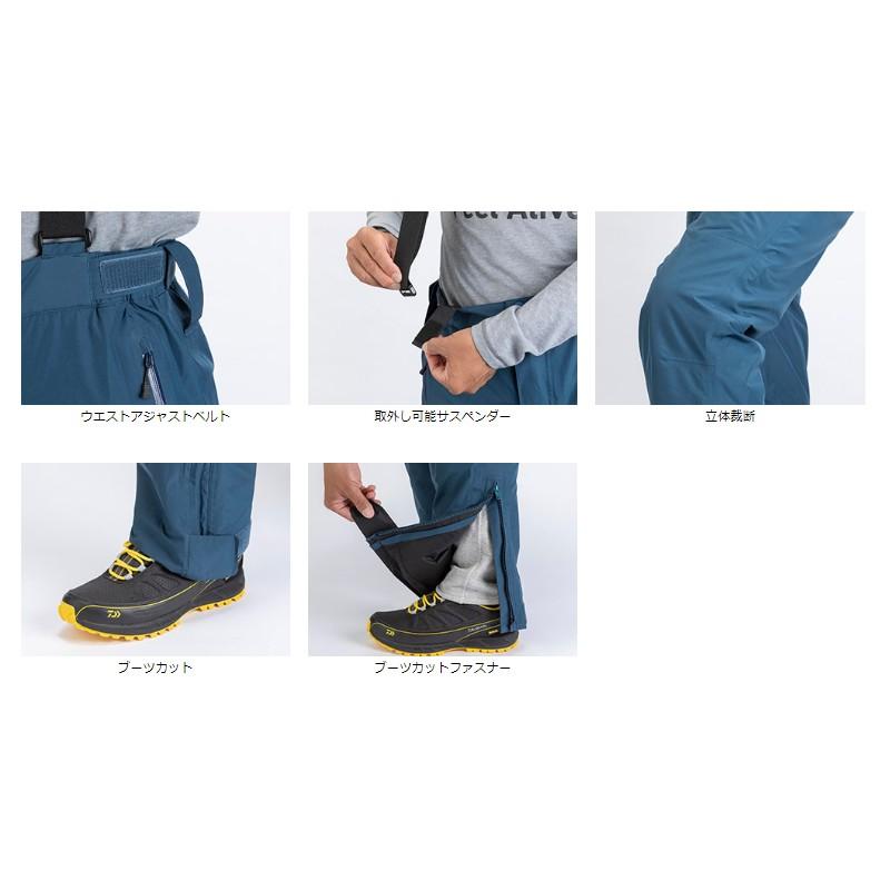 ダイワ ゴアテックス DW-1909 ブラック XL DAIWA（ダイワ） DW-1909 ゴアテックス プロダクト ウィンタースーツ