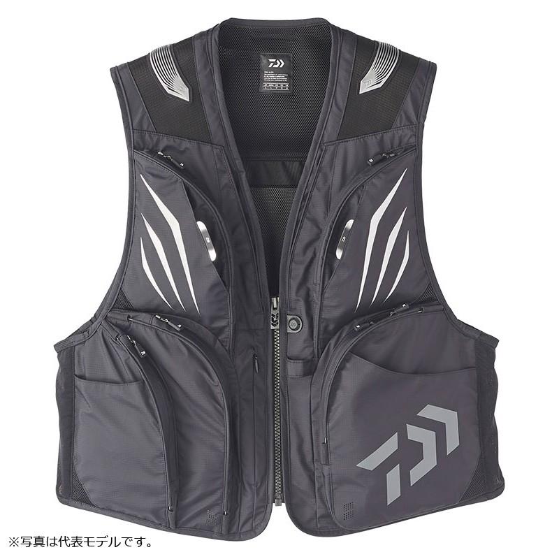 Daiwa鮎バリアテックショートベストDVー2120／XLサイズ／ブラック DAIWA（ダイワ） DV-2120 バリアテック(R) ショートベスト L ブラック