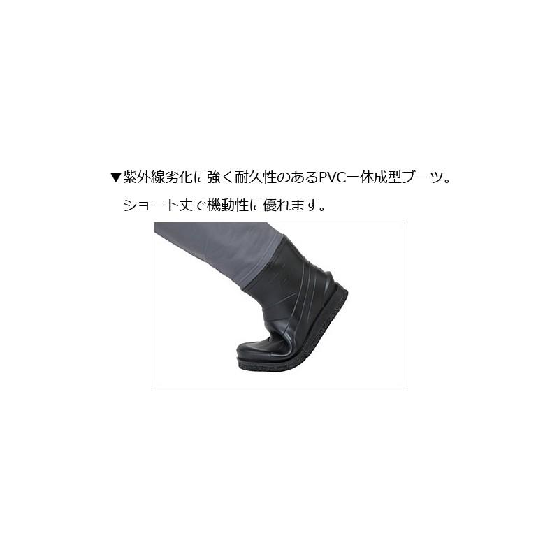 DAIWA（ダイワ） PW-3206R ダイワパワーウェーダー グレー L / 胴付