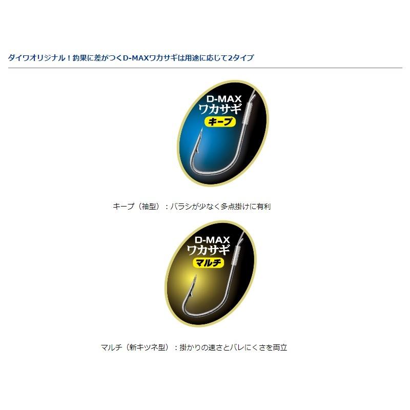 ダイワDAIWAワカサギ公魚仕掛け1号針狐袖桧原湖速攻鉄板