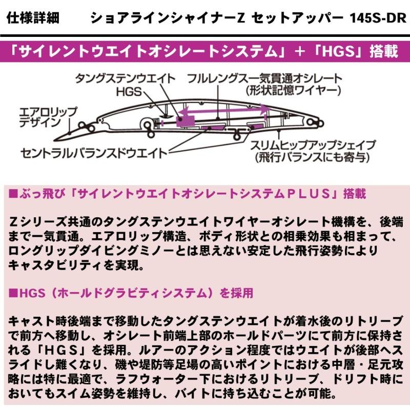 DAIWA（ダイワ） ショアラインシャイナーZ セットアッパー 145S-DR