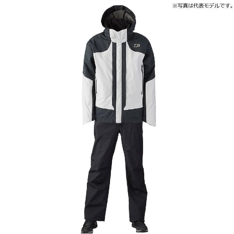 ダイワ　DR-31020 レインマックス(R) ハイパー コンビアップ レインスーツ L  ライトグレー / ウェア レインスーツ セットアップ 上下セット【在庫限り特価】
