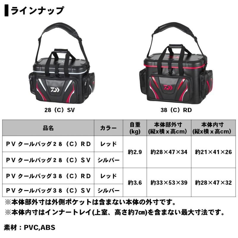 現状品 Daiwa ダイワ PROVISOR プロバイザー リュック型クーラーバッグ 釣り道具 （EA41） DAIWA（ダイワ） プロバイザー クールバッグ 28(C) レッド / 磯釣り 磯