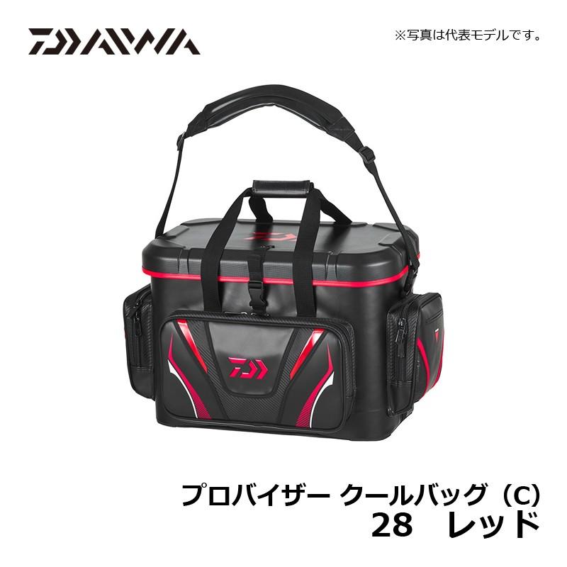 現状品 Daiwa ダイワ PROVISOR プロバイザー リュック型クーラーバッグ 釣り道具 （EA41） DAIWA（ダイワ） プロバイザー クールバッグ 28(C) レッド / 磯釣り 磯