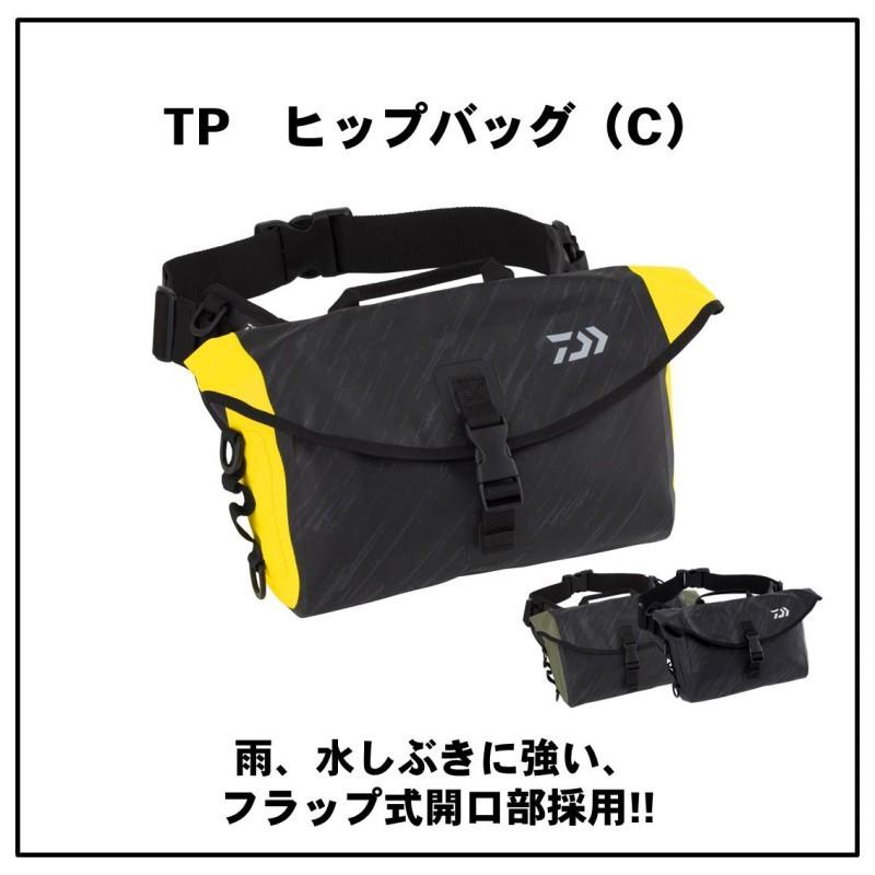 ダイワ ｔｐ ヒップバッグ C オリーブカモフラージュ Pvc 防水素材 縫い目のない溶着加工 釣具のfto 通販 Paypayモール