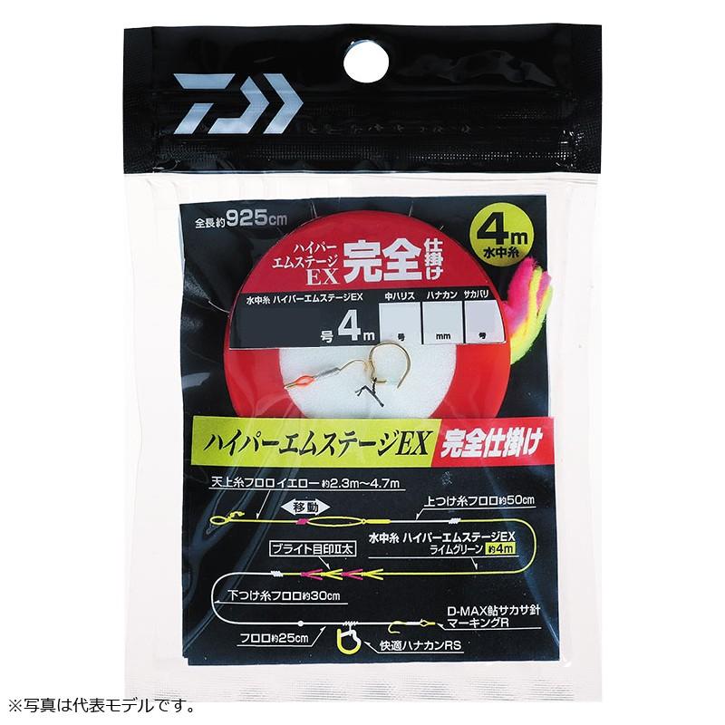 DAIWA（ダイワ） ハイパーエムステージEX 完全仕掛 水中糸4m 0.1 / 鮎
