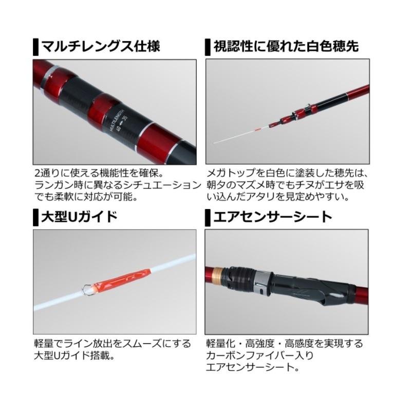 DAIWA（釣り） ダイワ ブラックジャックスナイパー落し込み MS