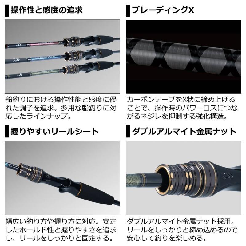 DAIWA（ダイワ） ライトゲームX 73 MH-190・R : 釣具のFTO - 通販