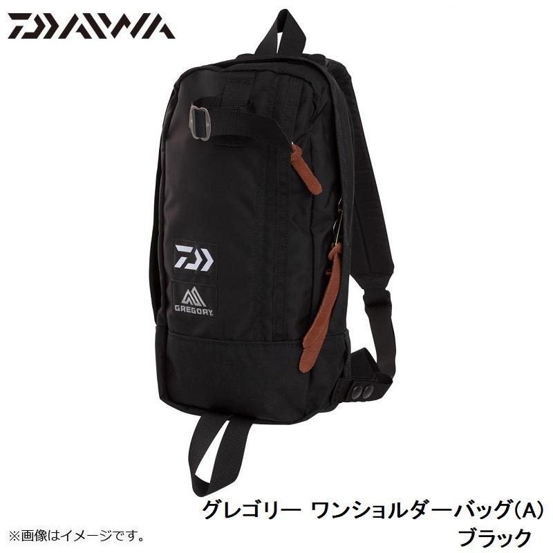 DAIWA（ダイワ） グレゴリー ワンショルダーバッグ(A) ブラック : 釣具 