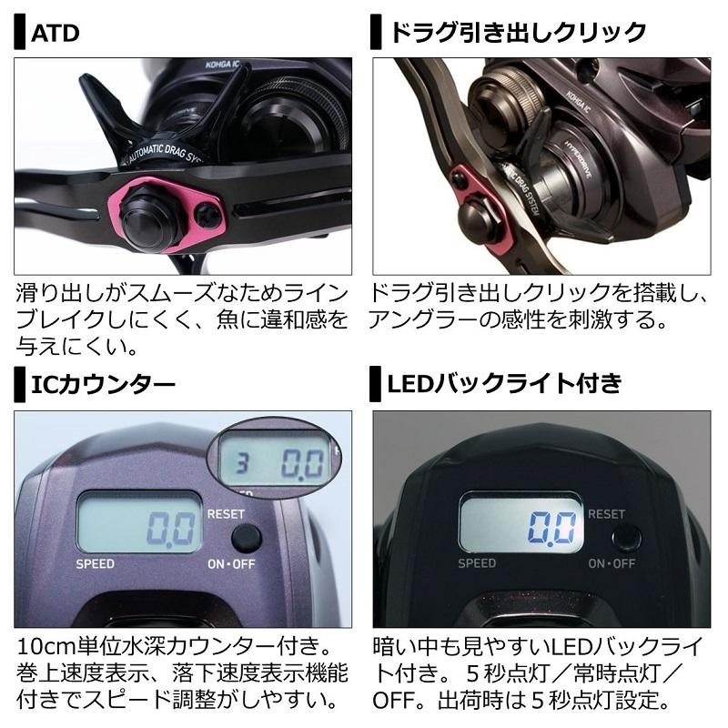 DAIWA（ダイワ） 21紅牙IC 150PL / ベイトリール カウンター付 パワー