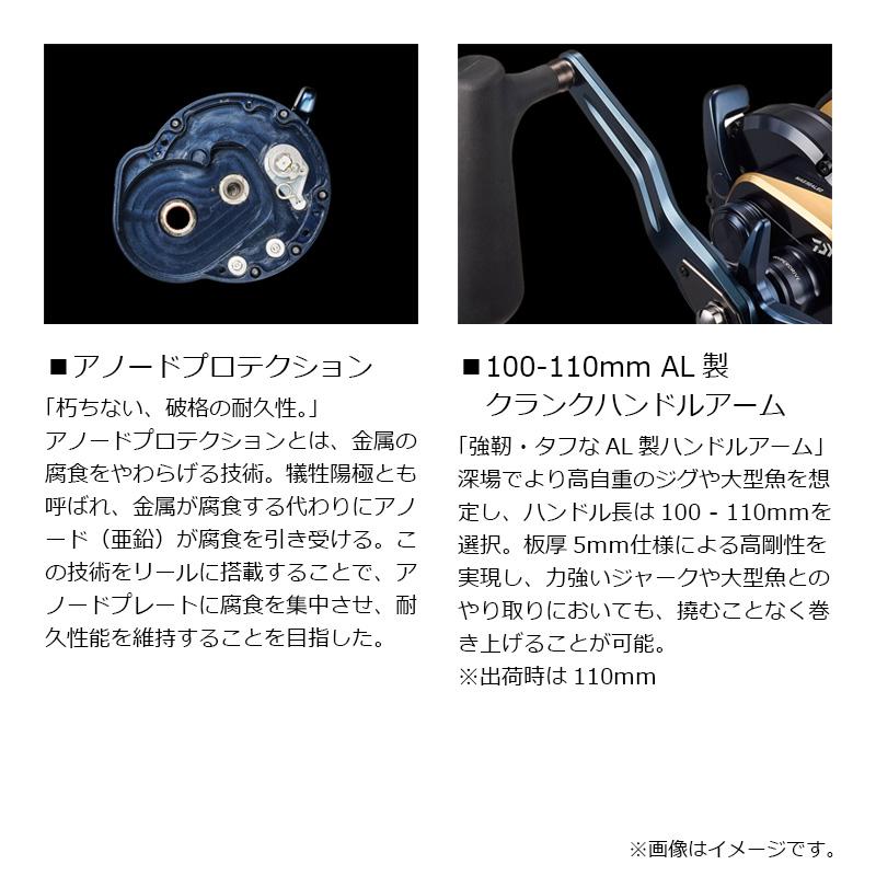 DAIWA（ダイワ） 25ソルティガ 35 / ジギング ベイト リール 右巻