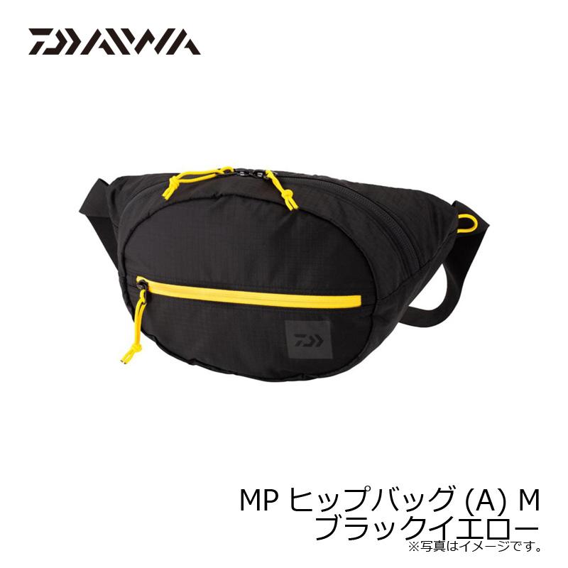 DAIWA（ダイワ） MPヒップバッグ(A) M ブラックイエロー : 釣具のFTO 