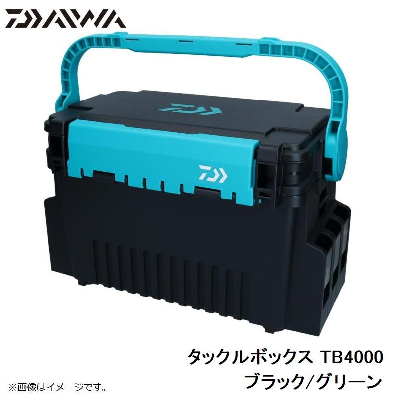 DAIWA（ダイワ） タックルボックス TB4000 ブラック/グリーン / DAIWA