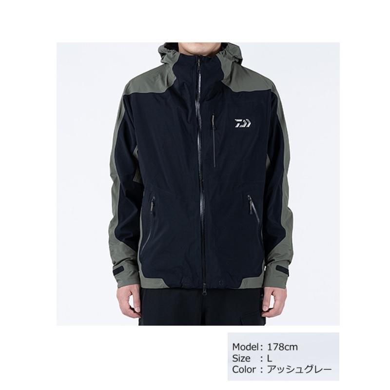 ダイワ　DR-2021J ポーラテック ネオシェル ハイブリッドレインジャケット ブラック M 