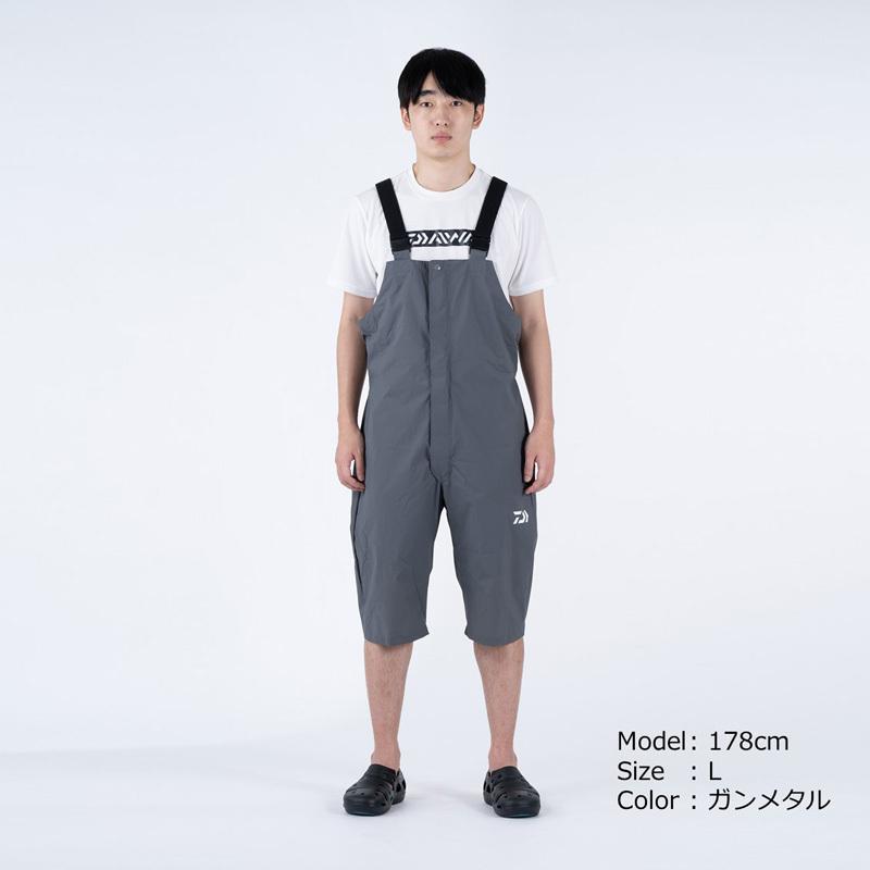 DAIWA（ダイワ） DR-9321P PVCオーシャンハーフサロペットレインパンツ