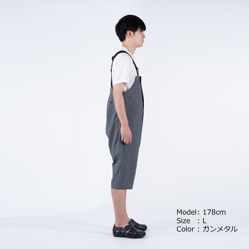 DAIWA（ダイワ） DR-9321P PVCオーシャンハーフサロペットレインパンツ
