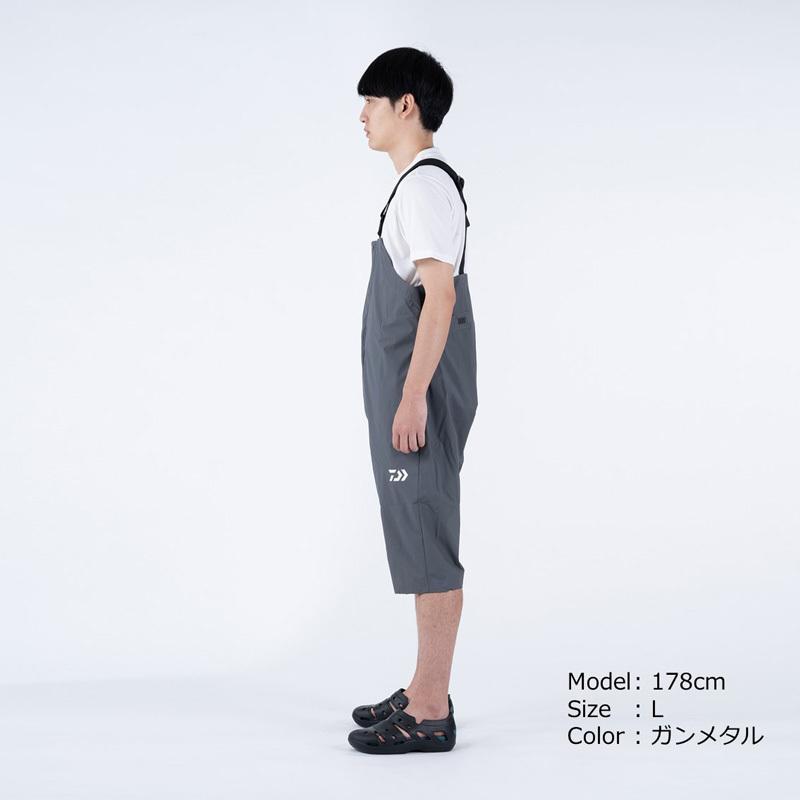 DAIWA（ダイワ） DR-9321P PVCオーシャンハーフサロペットレインパンツ