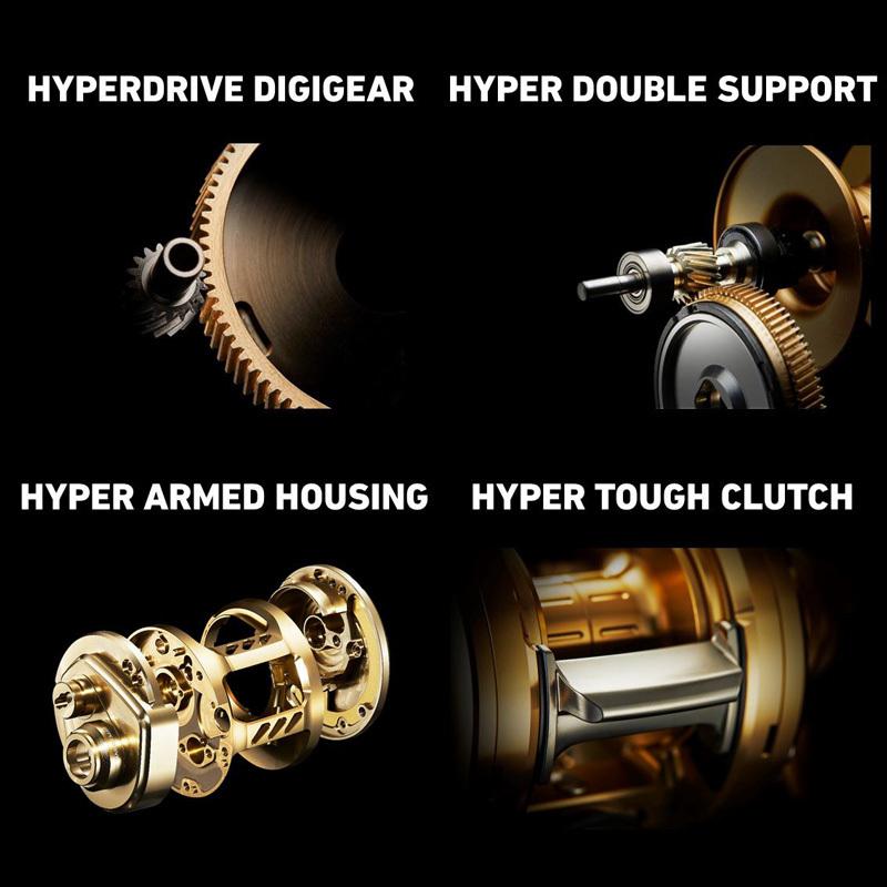 DAIWA（ダイワ） バサラ IC 250P / 船 カウンター付き リール 右巻き