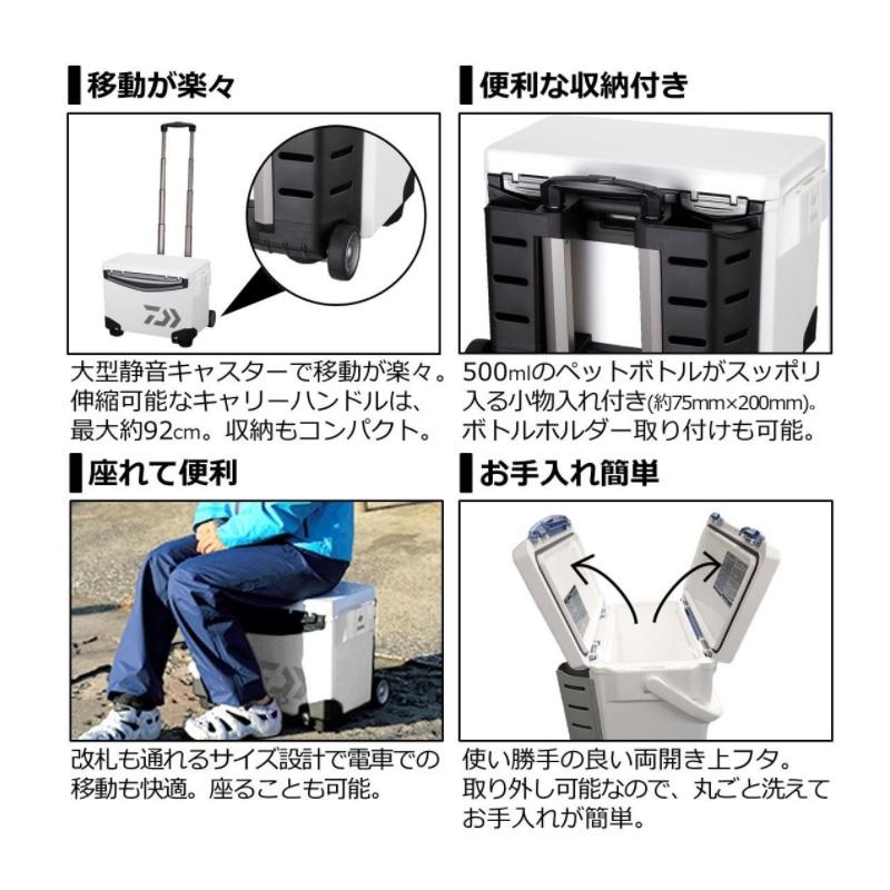 DAIWA（ダイワ） クールラインキャリー2 S1500 レッド : 釣具のFTO