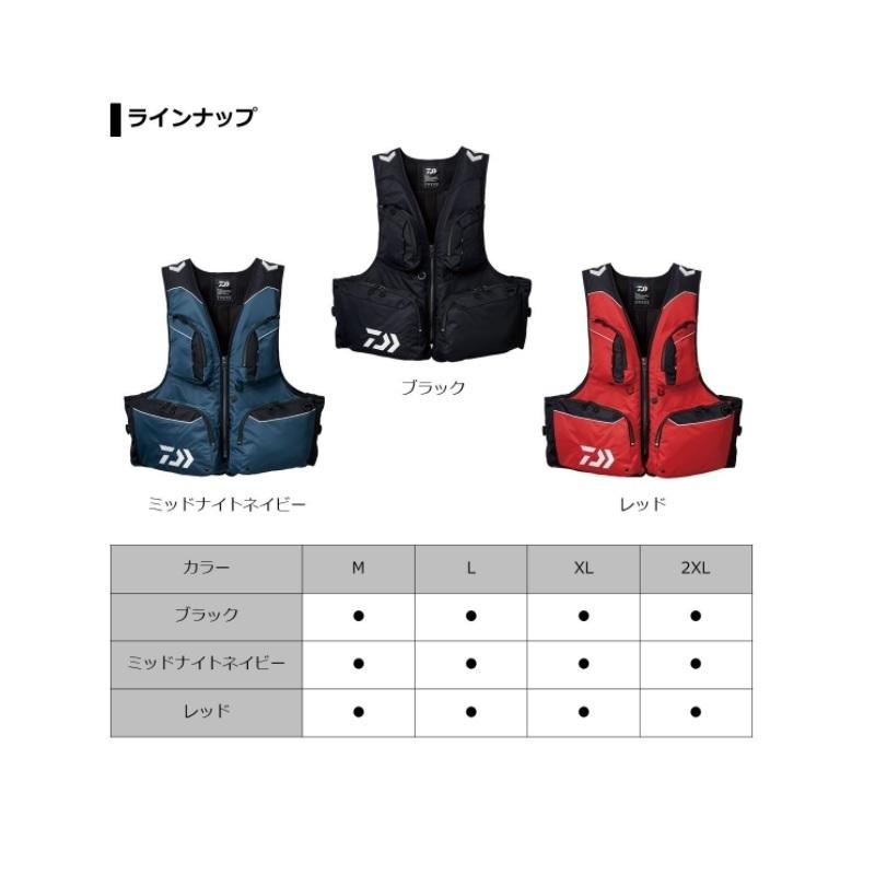 DAIWA（ダイワ） DF-3321 バリアテック サイバーフロート ブラック L