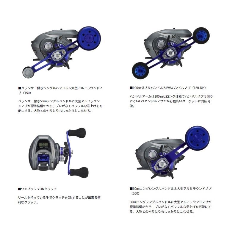 DAIWA（ダイワ） ライトゲーム X IC 200 / 船 リール カウンター付 右