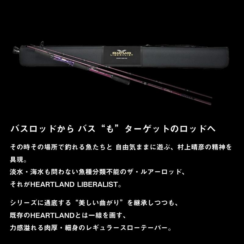 DAIWA（ダイワ） ハートランド リベラリスト 733MLRSS-24 / スピニング
