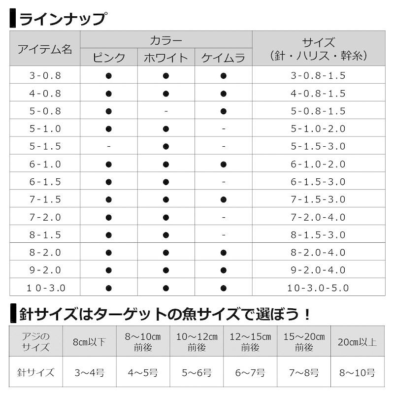 ダイワ　快適職人サビキ ソフトアミエビ6本 6-1.0 ケイムラ｜yfto｜07