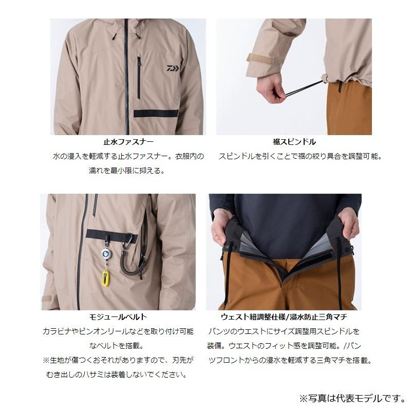 DR-3221A DR-3221A レインマックス レインスーツ ブラック 2XL