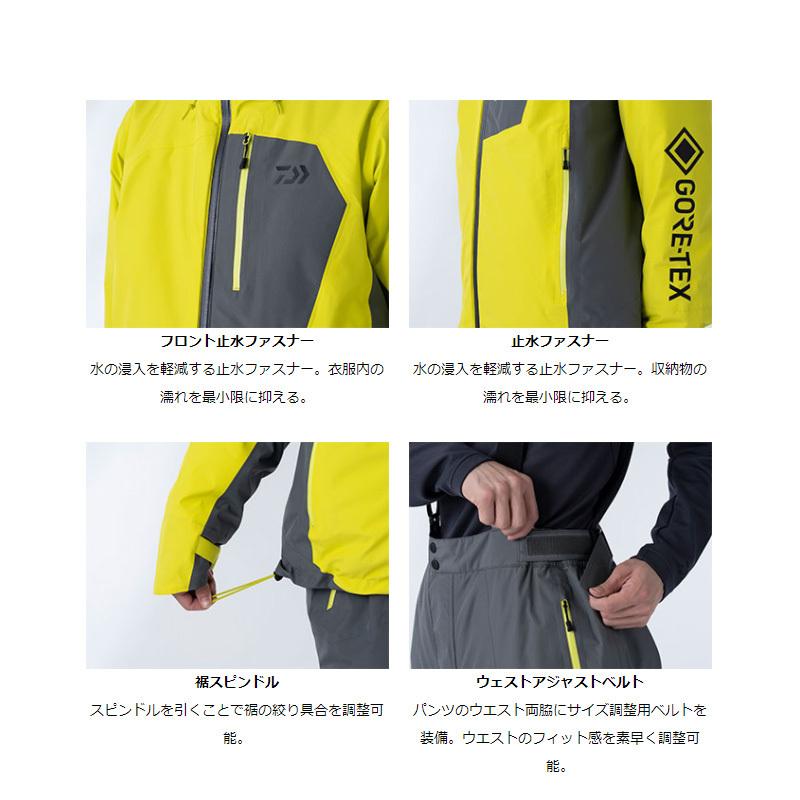 Daiwa GORE-TEX レインウェア スーツ DW-1921 Mサイズ Amazon.co.jp
