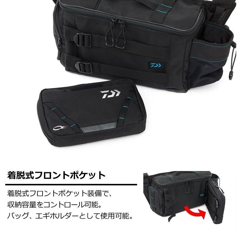 DAIWA（ダイワ） エメラルダス ショルダーバッグ(D) ブラック【在庫