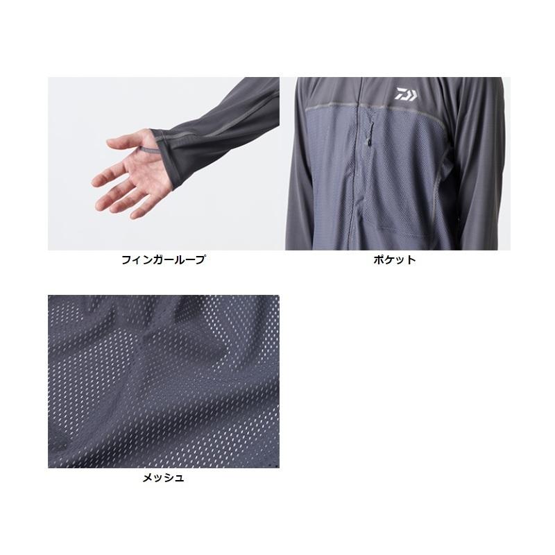 DAIWA（ダイワ） DE-3522 アイスドライ サンブロックジャケット グレー