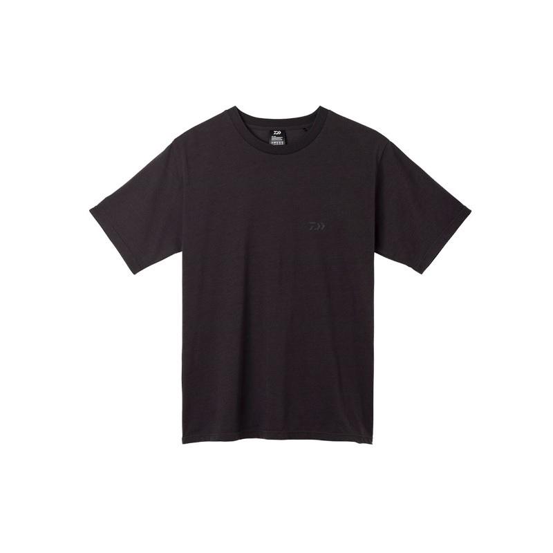 Daiwa ブラック Tシャツ サングラス キャップ付き DAIWA（ダイワ） DE-6422 グラフィックTシャツ カモメ ブラック L