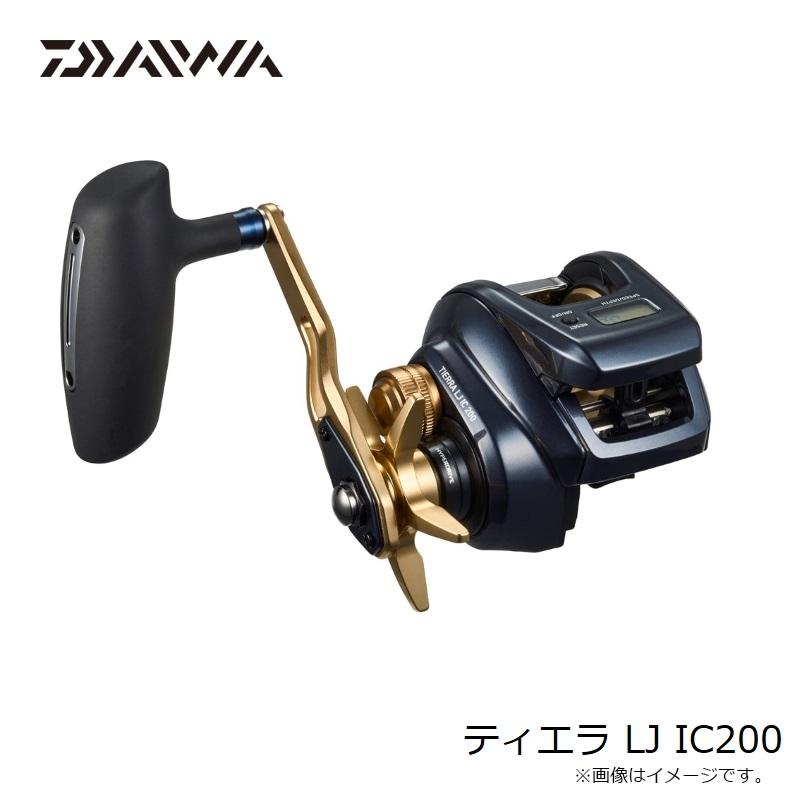 DAIWA（ダイワ） 23ティエラ LJ IC200 / ベイトリール カウンター付 右