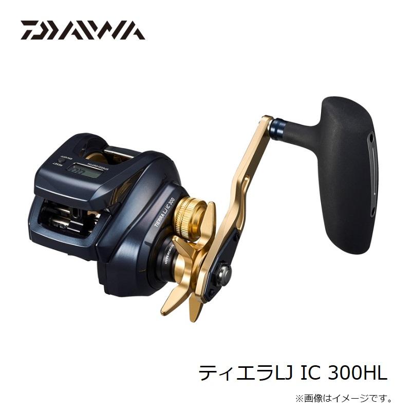 DAIWA（ダイワ） ティエラLJ IC 300HL / ライトジギング リール 左巻