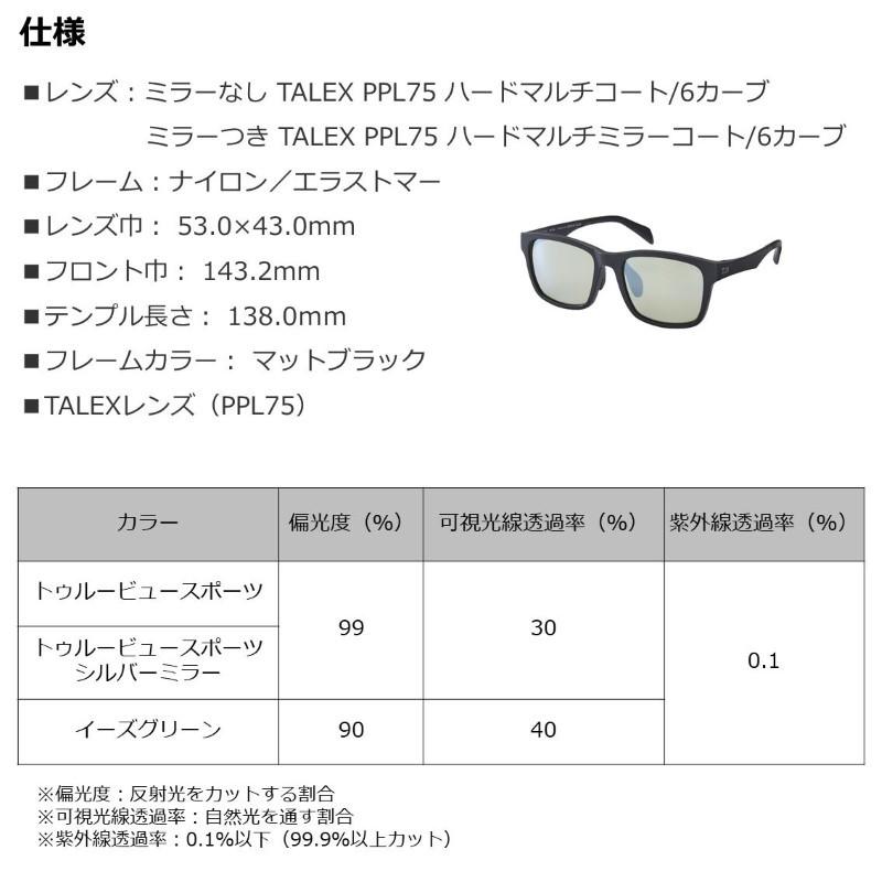 DAIWA（ダイワ） TLX 027 タレックス 偏光グラス イーズグリーン