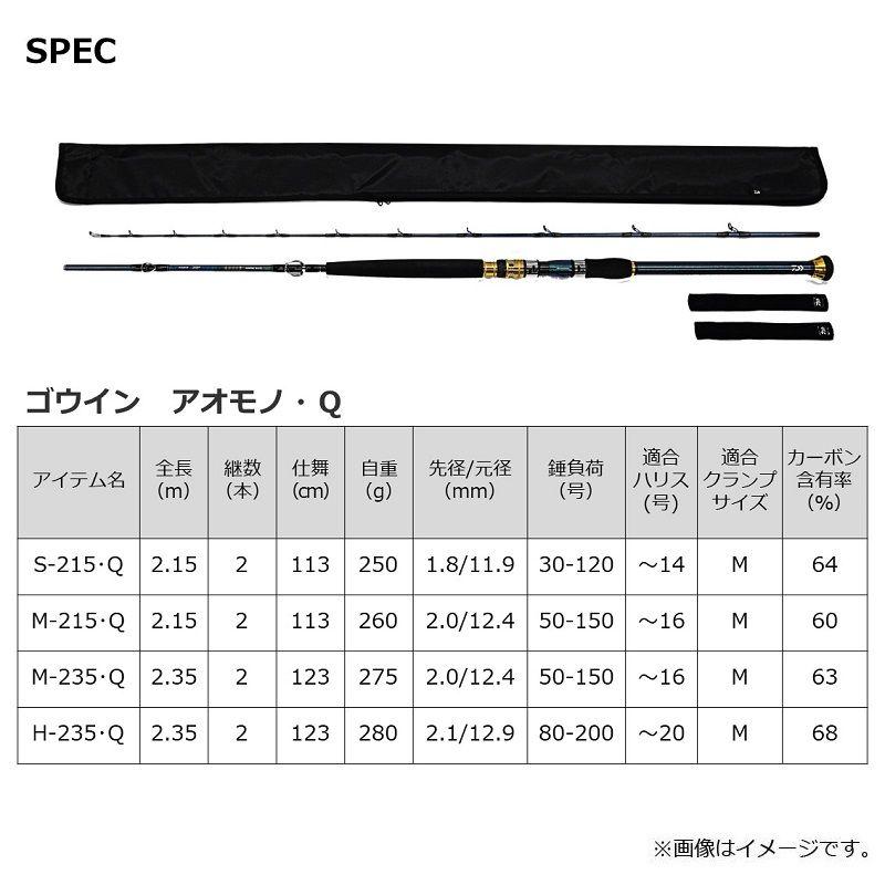 DAIWA（ダイワ） ゴウイン アオモノ S-215・Q : 釣具のFTO - 通販