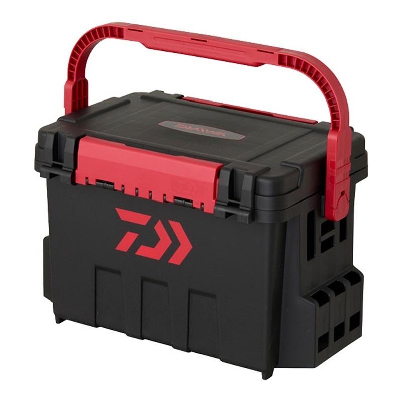 ブラックボックス排出品 DAIWA（ダイワ） タックルボックス TB9000 ブラック/レッド : 釣具の