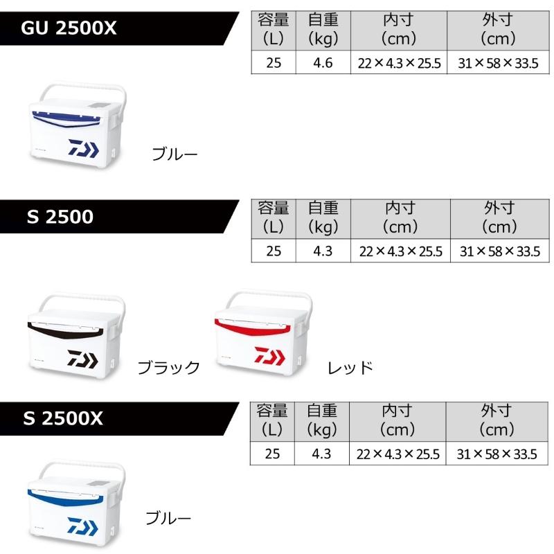 ダイワ クールラインα3 S1000X ブラックの画像