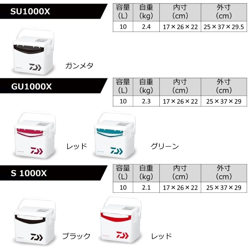 DAIWA（ダイワ） クールラインα3 GU2500 レッド : 釣具のFTO - 通販