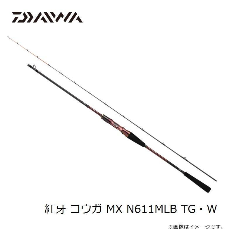 ダイワ 紅牙 コウガ MX N611MLB TG・W / タイラバ ベイト ロッド 