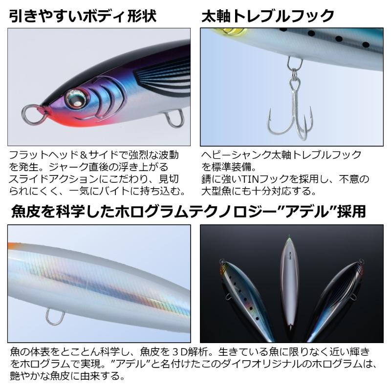 DAIWA（ダイワ） ソルティガ ダイブスター 190F ギャラクシーブルー