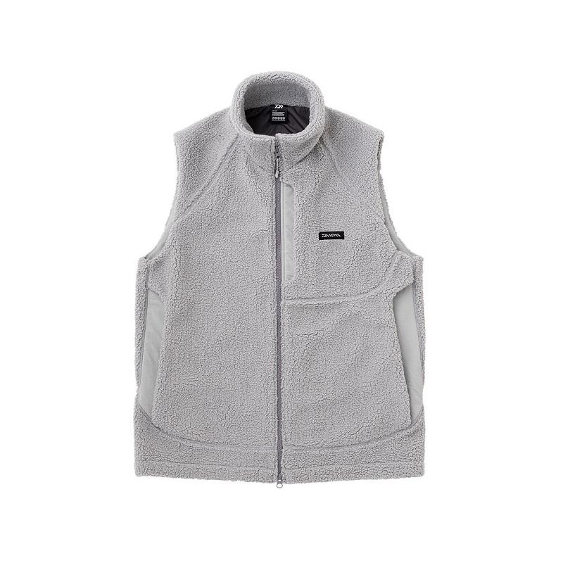 【新品未使用】ダイワ DJ-5822 ボアフリースベスト アイスグレー Lサイズ DAIWA（ダイワ） DJ-5822 ボアフリースベスト アイスグレー XL【在庫