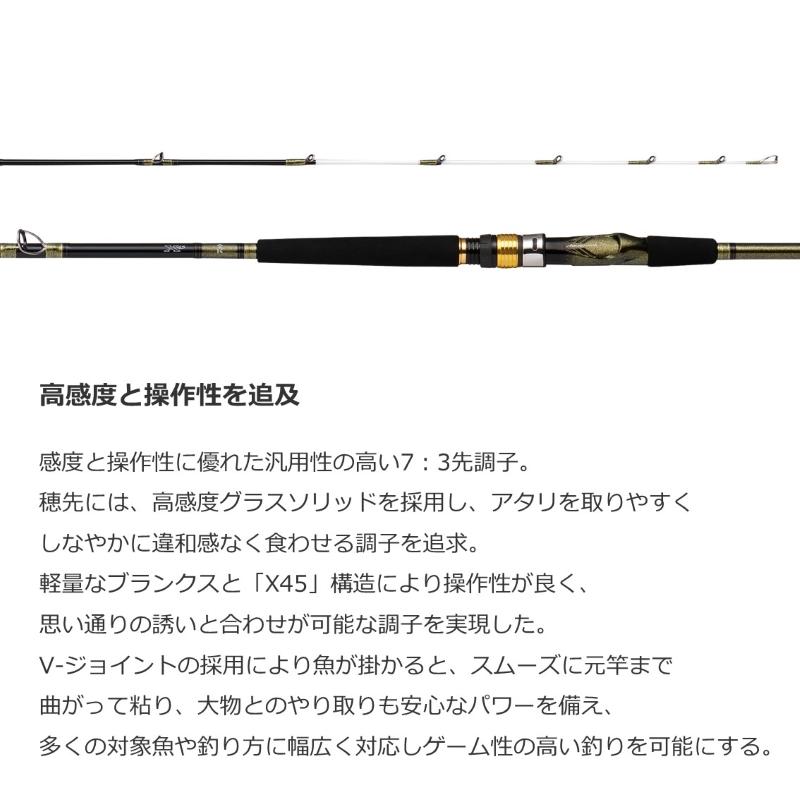 DAIWA（ダイワ） アナリスター 73 80-210・Q / 船竿 : 釣具のFTO