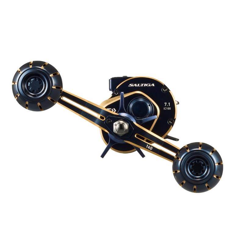 美品 ダイワ 21ソルティガ IC 100H-DH 右ハンドル カウンター付き ダイワ ソルティガ IC 100 右ハンドル [2021年モデル] - 釣具の