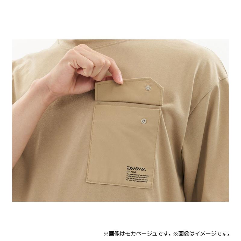 DAIWA（ダイワ） DE-6623 エコロジーポケットTシャツ モスグリーン 2XL